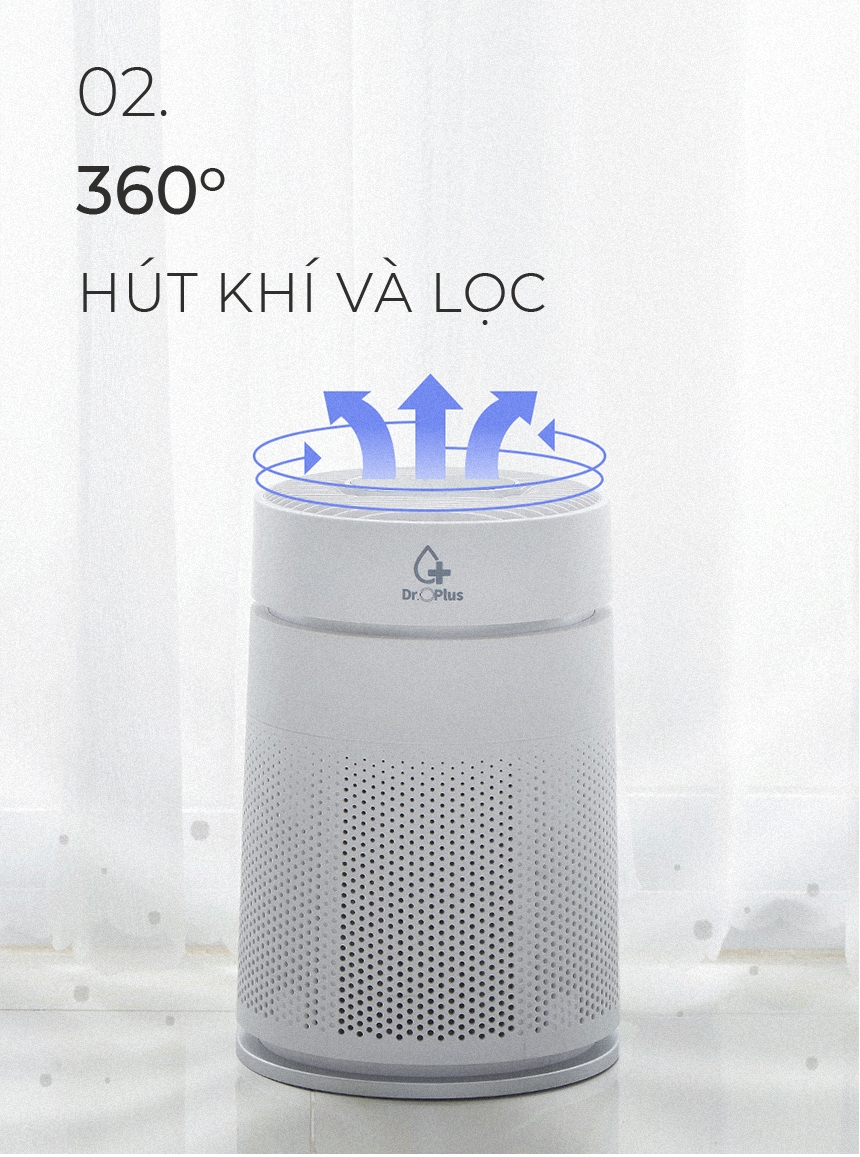 Máy lọc không khí ARIZE Dr.OAir KQ-26 - Hàng nhập khẩu 