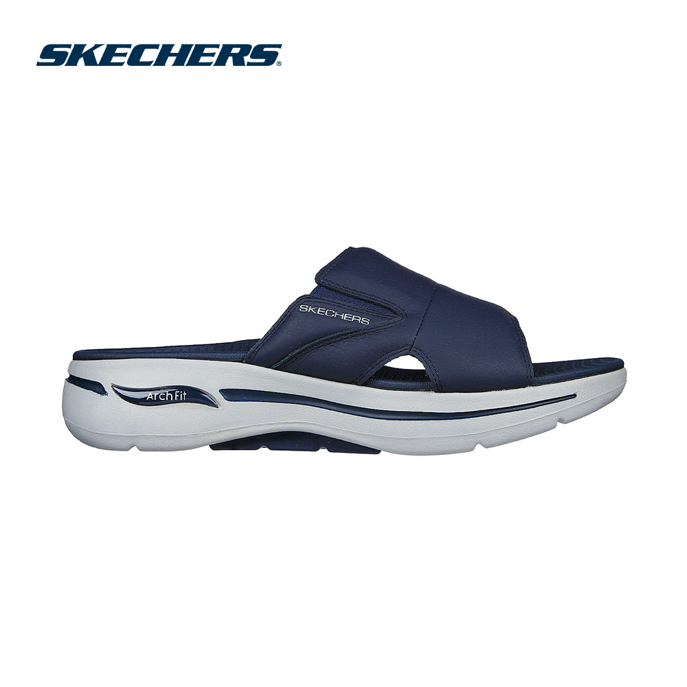 Skechers Nam Dép Quai Ngang Sandals GOWalk Arch Fit - 229023-NVY