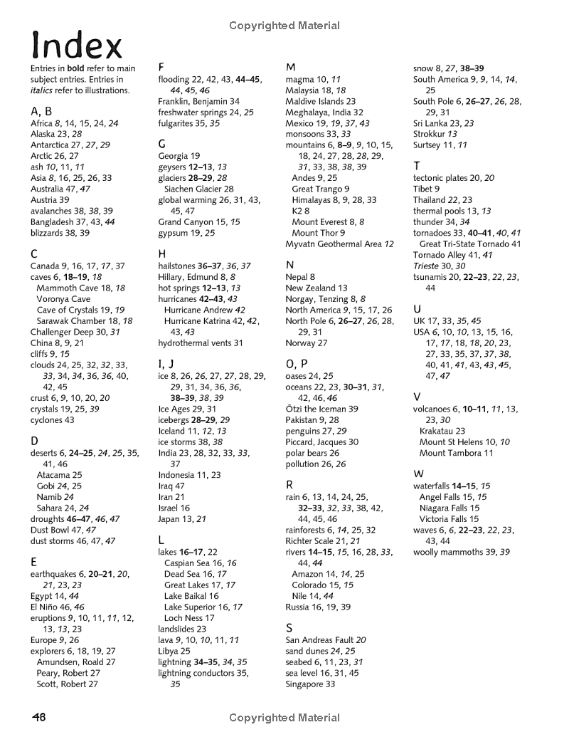 Sách ngoại văn: 100 Facts Extreme Earth
