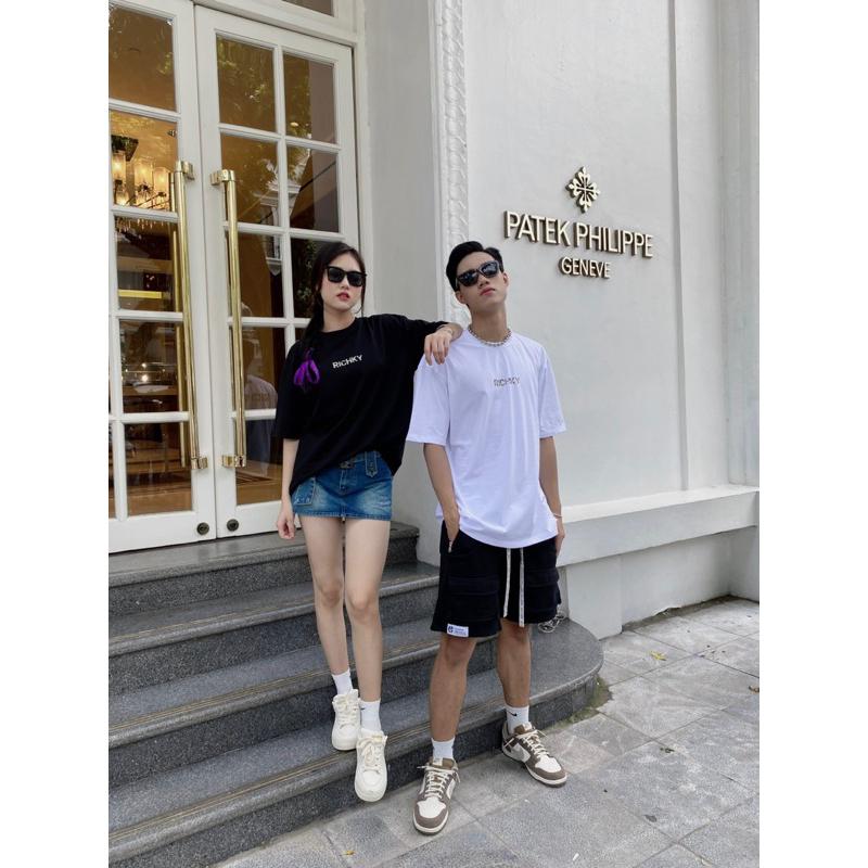 Áo Thun Unisex Richky Premium Tee Italian Luxury Trắng - RKP01