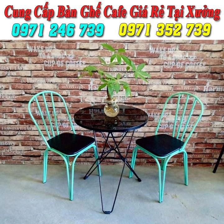 Ghế sắt cafe ngoài trời