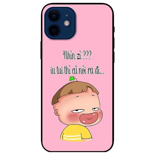 Ốp lưng dành cho Iphone 12 Mini - Iphone 12 - Iphone 12 Pro - 12 Pro Max - mẫu Yêu Quỳnh Đi