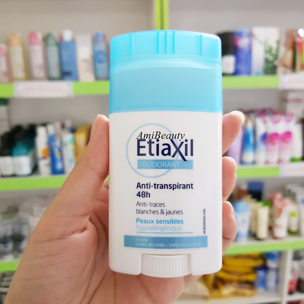 Sáp Khử Mùi Hàng Ngày Etiaxil Déodorant Anti-Transpirant 48h (40ml)