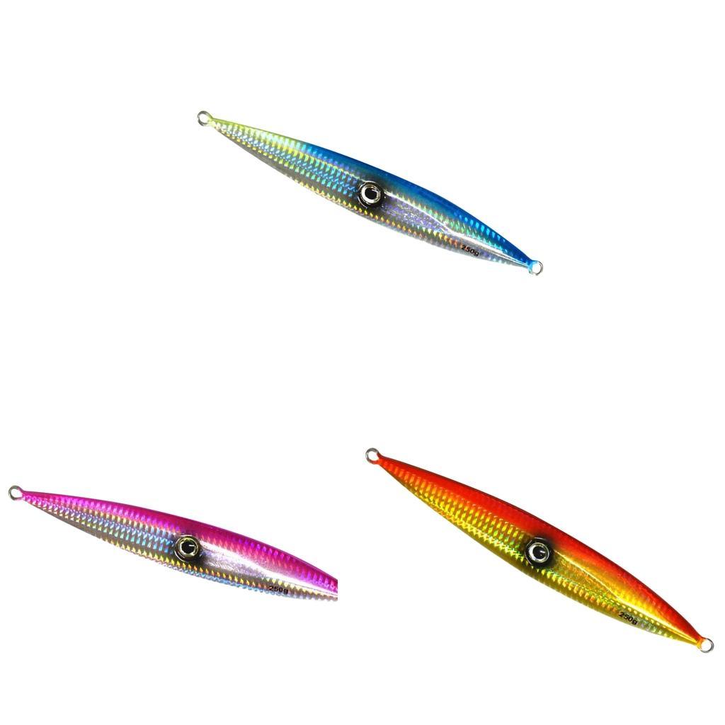 Saltwater Jigging Lures 250g Hard Fishing Lures Heavy Weight Wobblers Artificial Bait