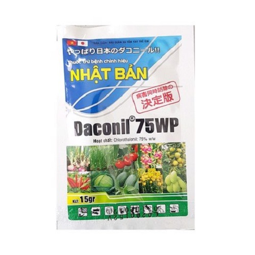 Daconil 75WP trừ bệnh trên cây