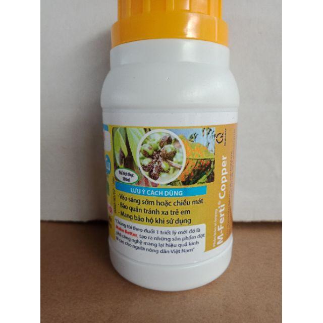 Phân bón vi lượng Nano Copper chai 100 ma
