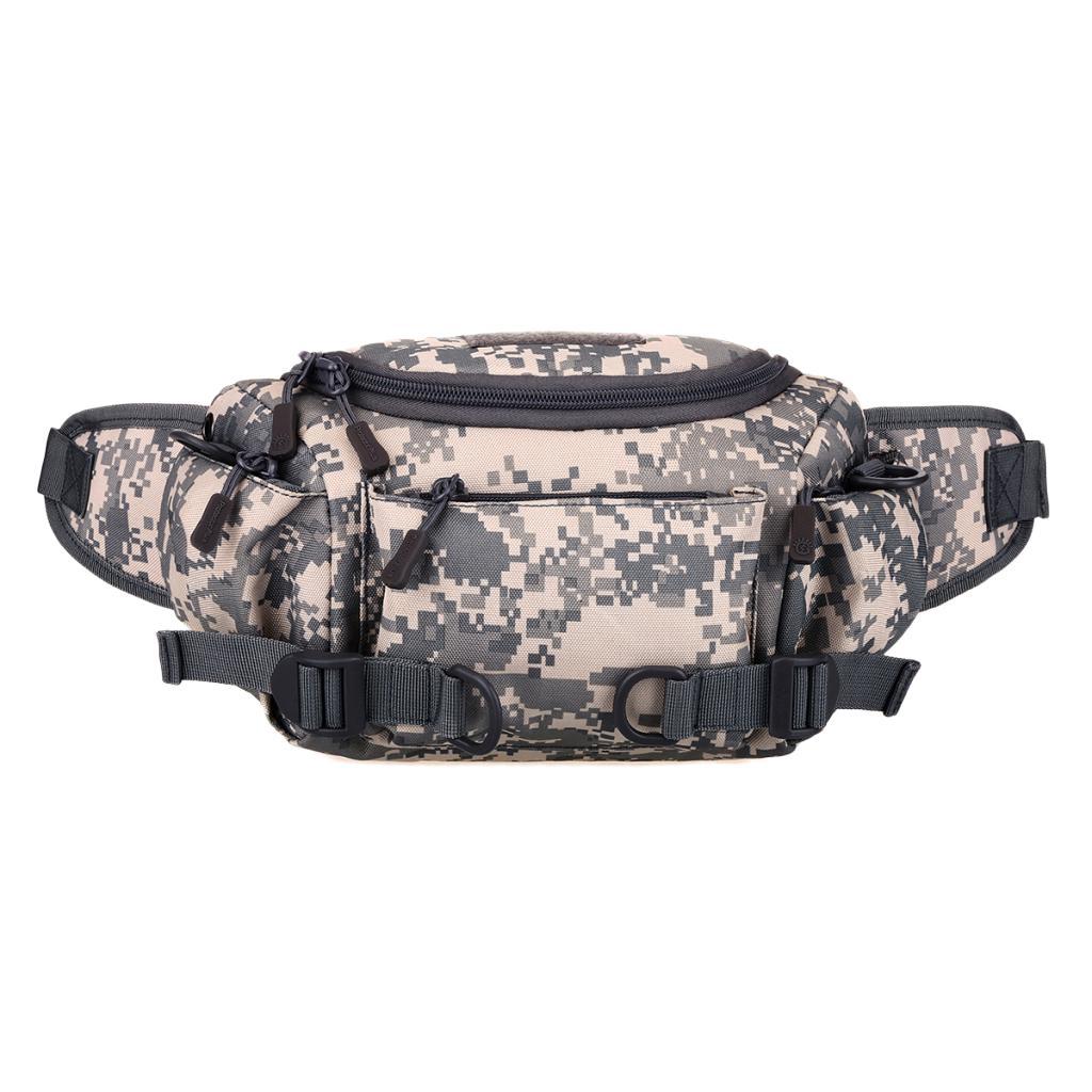 Outdoor Sports Camping Travel Fanny Pack Waist Bag Bum Pouch, Durable and Waterproof, Wear-Resistant and No Fading