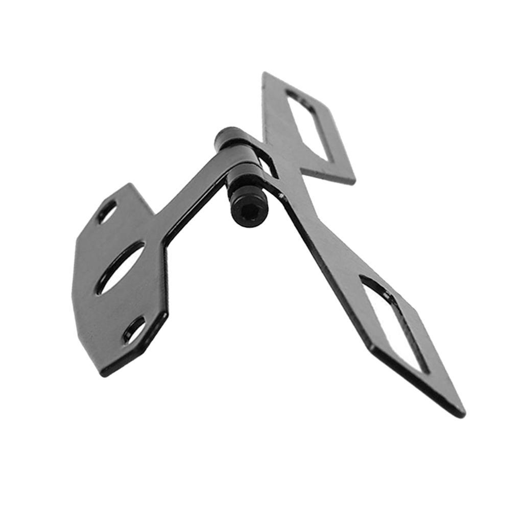 2Pcs Adjustable Folding Motorcycle    Holder Tail Light Bracket