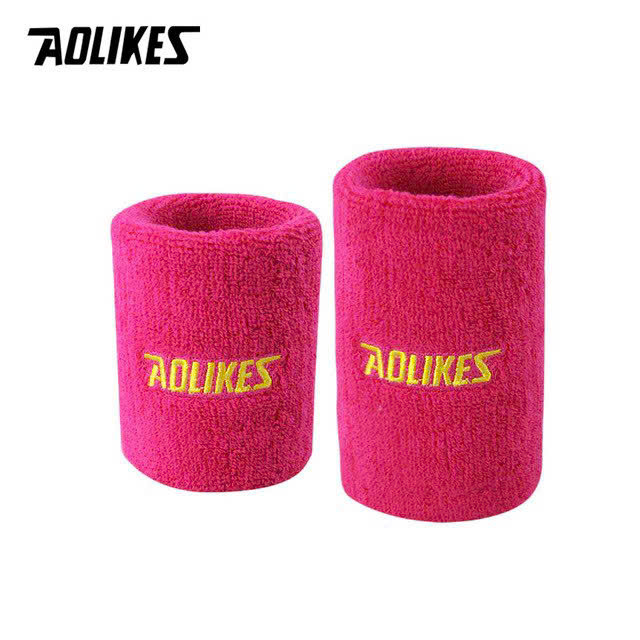 Cặp băng quấn bảo vệ cổ tay AOLIKES 0235-L11 chất liệu thấm hút mồ hôi tiện dụng khi chơi thể thao