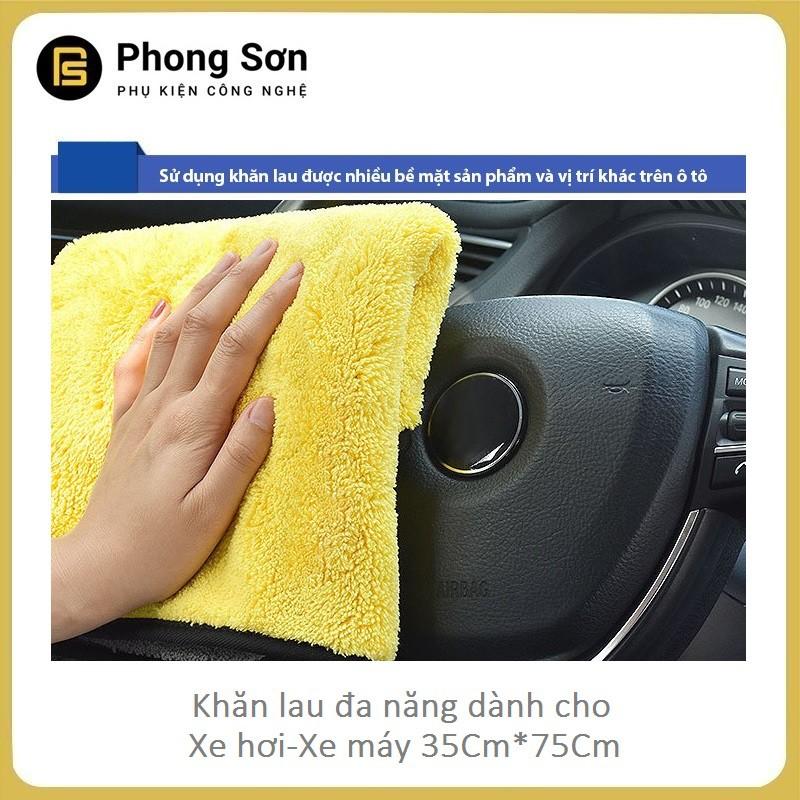 Khăn lau xe chuyên dụng , siêu thấm không bị sơ
