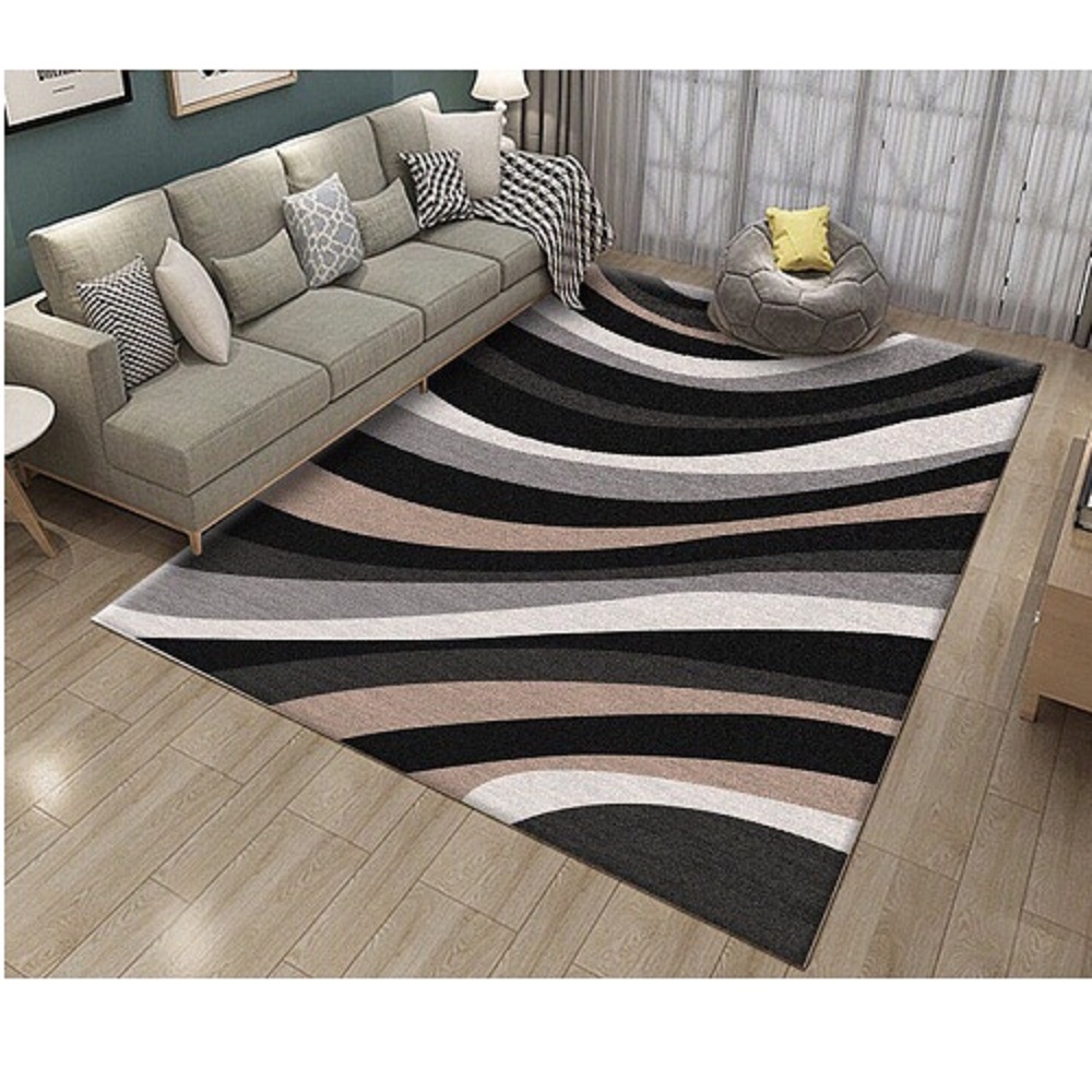 Thảm trải sàn Sofa sang trọng hiện đại trang trí phòng khách Bali in 3D Nhung nỉ lì cao cấp nhiều mẫu