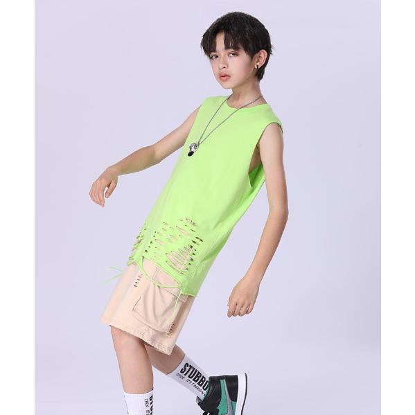 TA252 - TILANI - T1043 Áo tanktop rách cho bé từ 4-12T