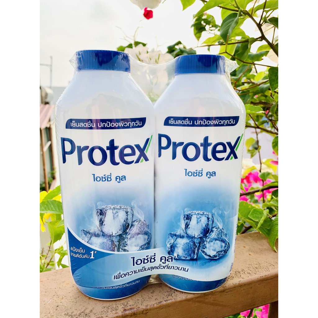 Phấn lạnh thấm hút mồ hôi làm mát cơ thể Protex Thái Lan 140g