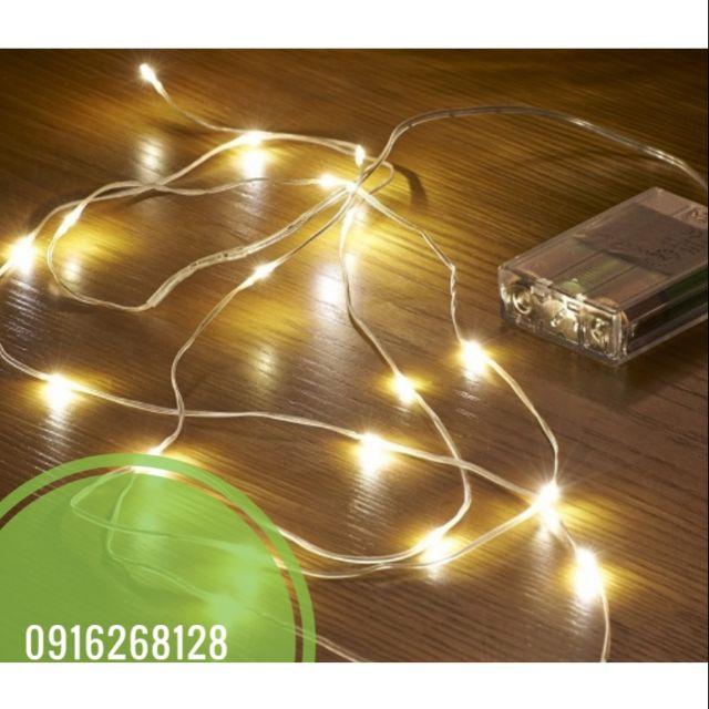 Đèn đom đóm - đèn fairy light 5m - 10m chạy pin AA