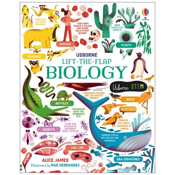 Sách ngoại văn: Lift-the-flap Biology