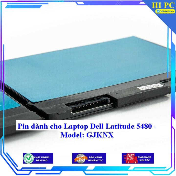 Pin dành cho Laptop Dell Latitude 5480 - Model: GJKNX - Hàng Nhập Khẩu