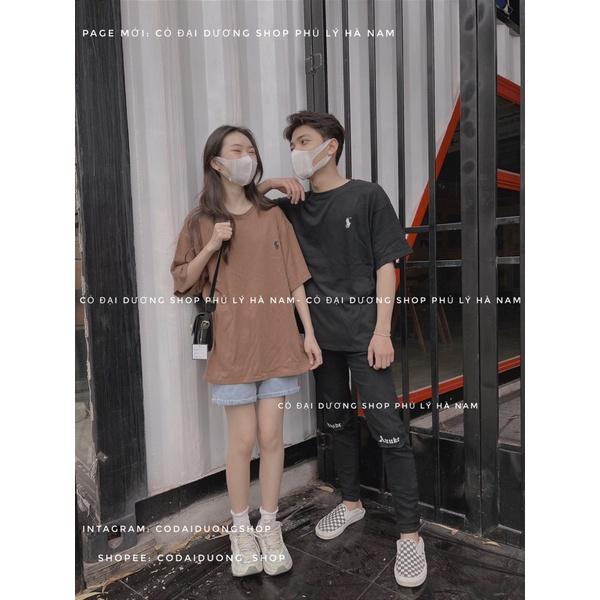 Áo phông thêu ngựa cộc tay