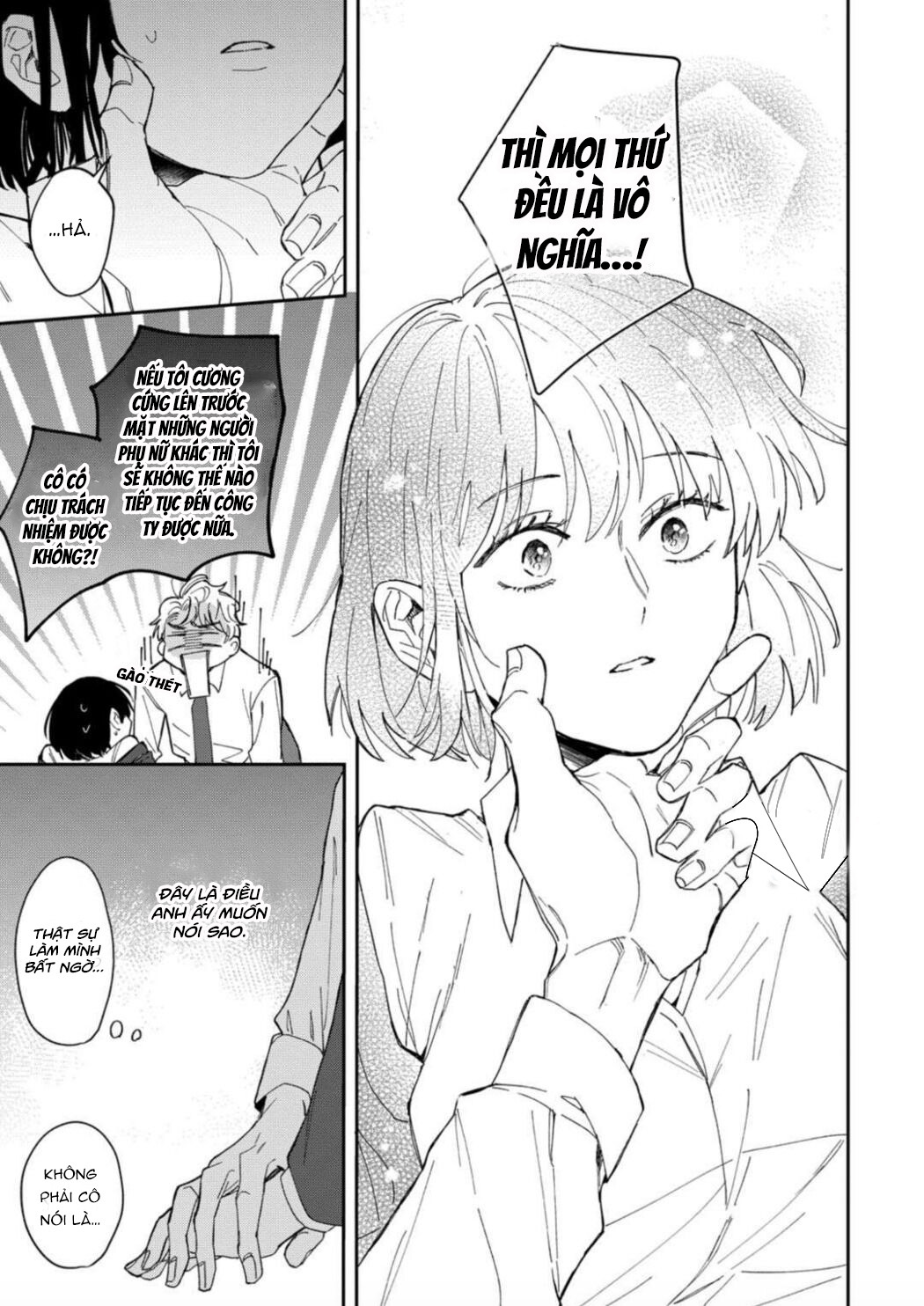 tình yêu của tôi và cấp trên chapter 3.2 3