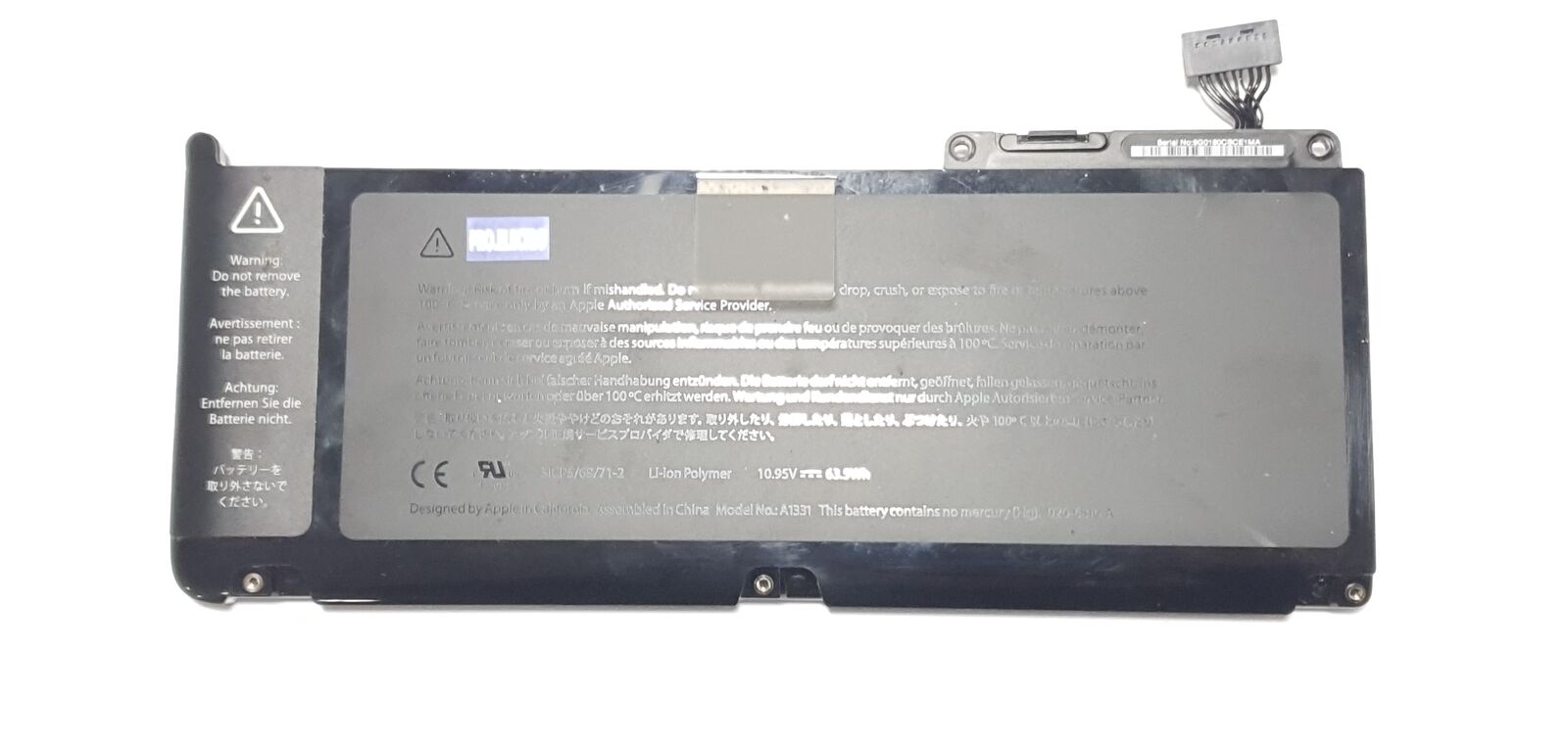 Pin dành cho Apple MacBook 13 Unibody A1342 A1331 Late 2009 Mid 2010