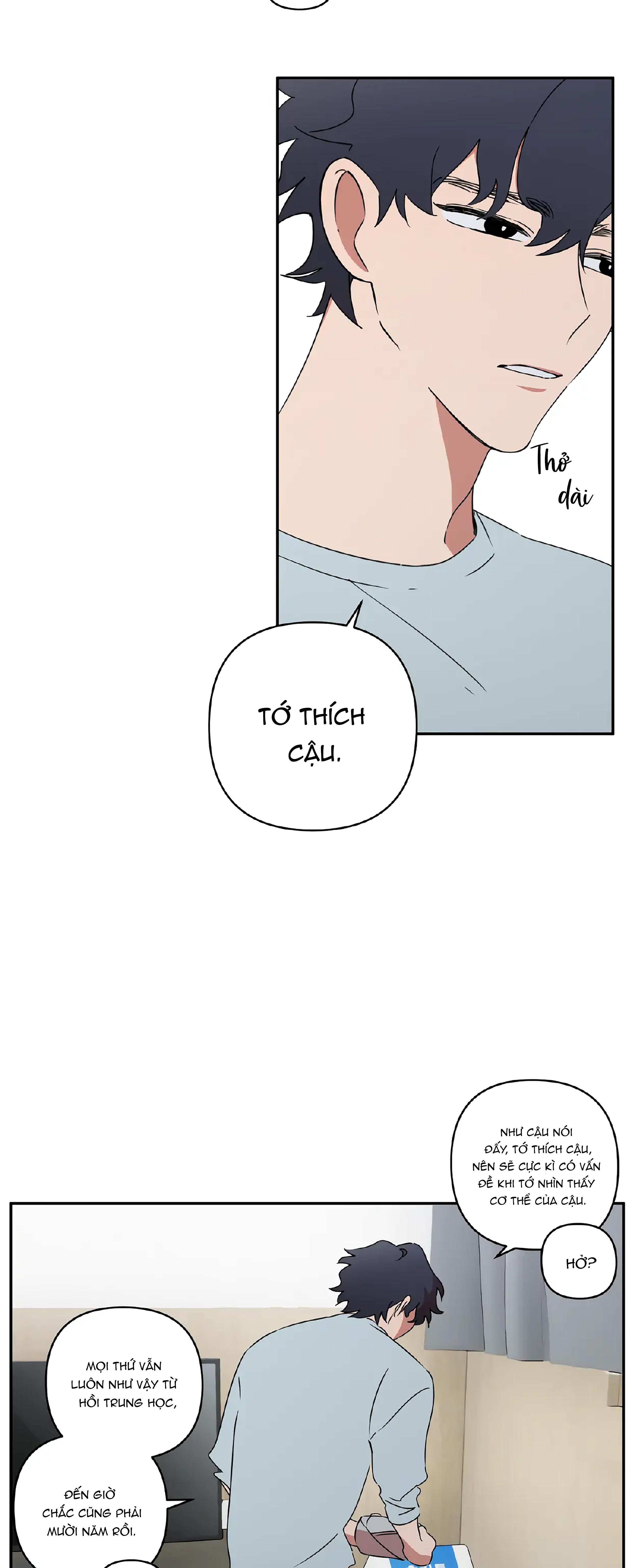 giấu kĩ vào, đừng để tớ nhìn thấy cái xx của cậu! chapter 1 7