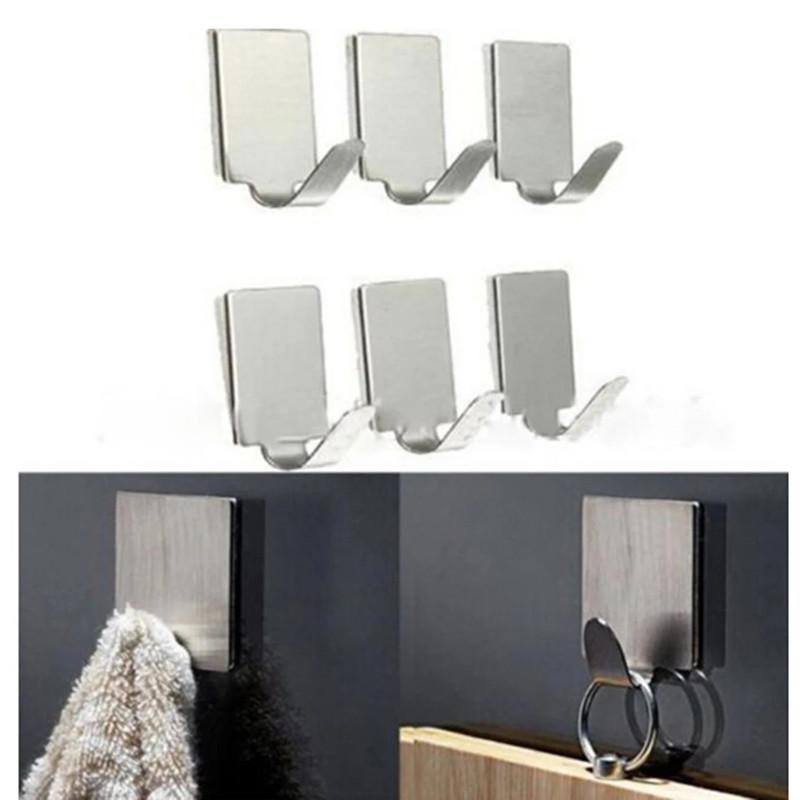 Móc Treo Đồ Dán Tường Bằng Nhựa Trong Suốt