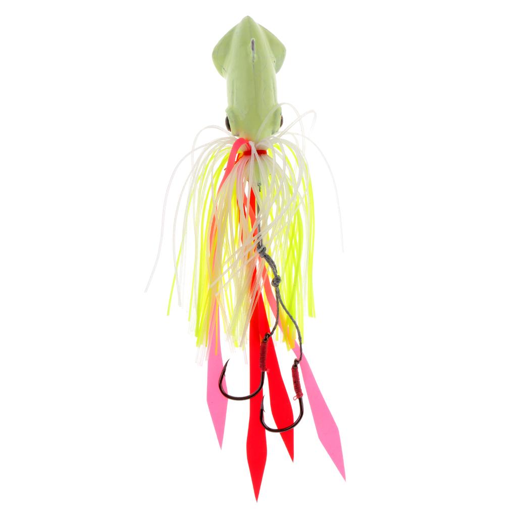 72g Metal Fishing Lure Heavy Cover Jig Head Bait Saltwater Jig Hook