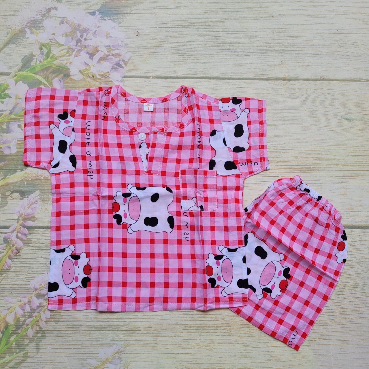 Đồ bộ tole lanh bé trai size 2 . 5 bộ giá sỉ