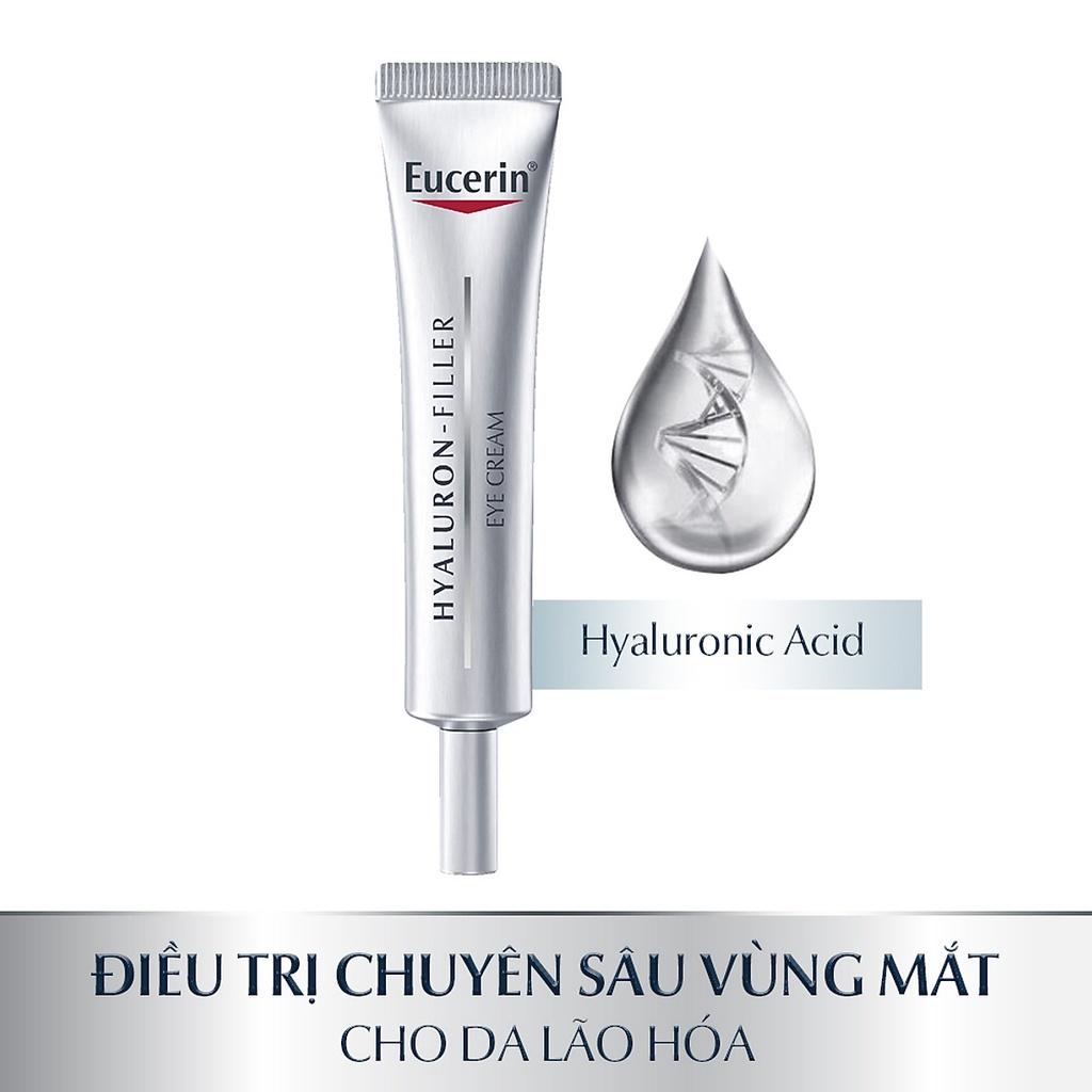 Eucerin Kem Ngăn Ngừa Lão Hóa Cho Vùng Mắt Hyaluron Filler 15ml