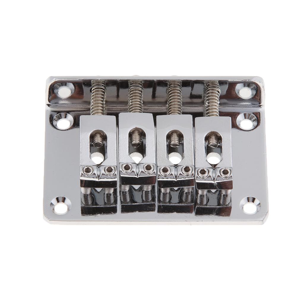 1 Bộ 4 Dây Đàn Guitar Cố Định Cầu Đuôi Vàng cho Đàn Guitar Điện Dụng Cụ Âm Nhạc Phần