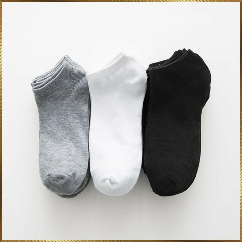 50K- Tất Cổ Ngắn trơn unisex