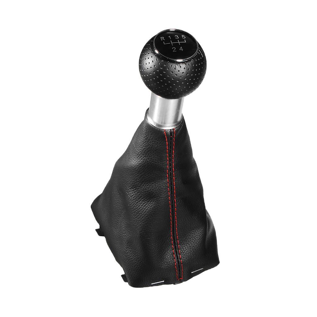 High Quality 5 Speed Gear Knob Shift Shifter Cover Black