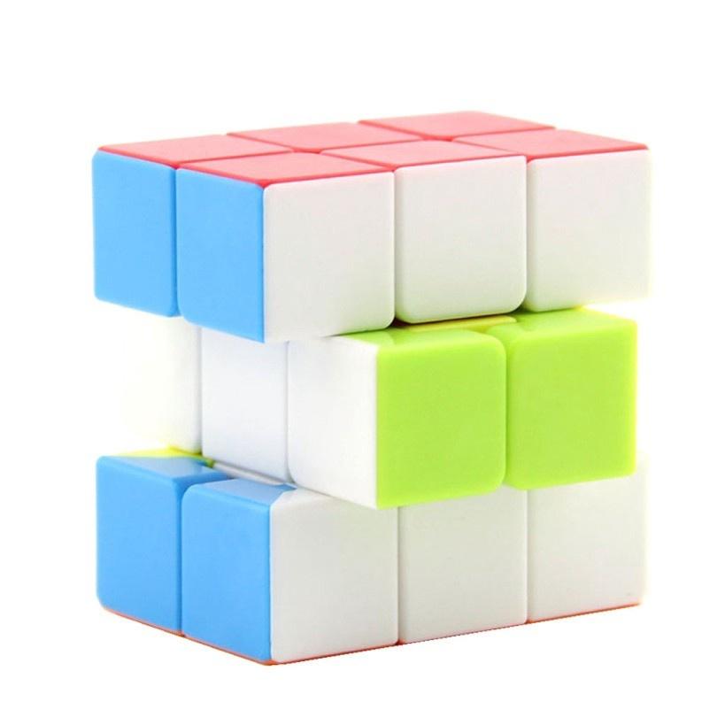 Rubik biến thể 2x3x3 - Rubik 3x3x2 không viền cao cấp chất lượng