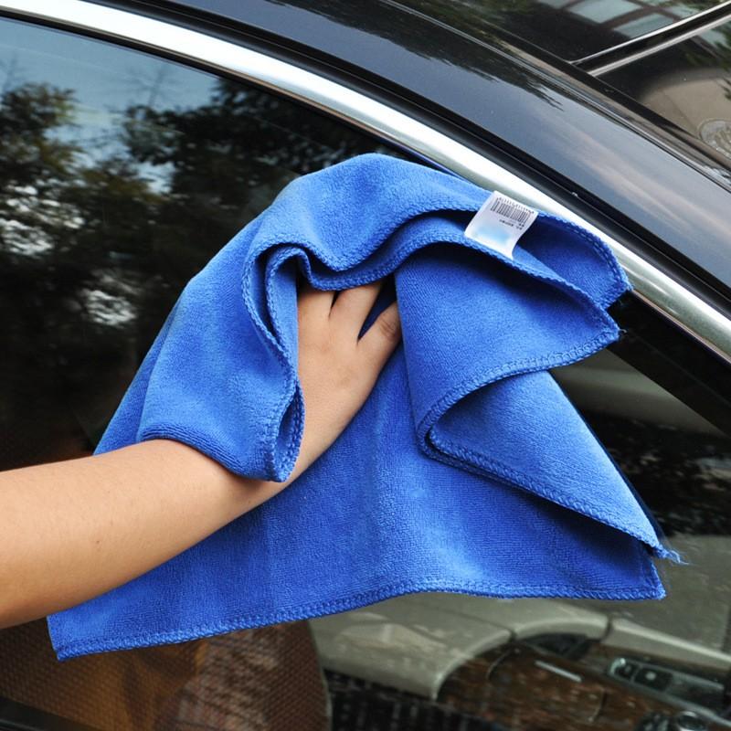 Khăn Microfiber Lau Xe Hơi Ô Tô Mềm Mịn Thấm Hút Tốt