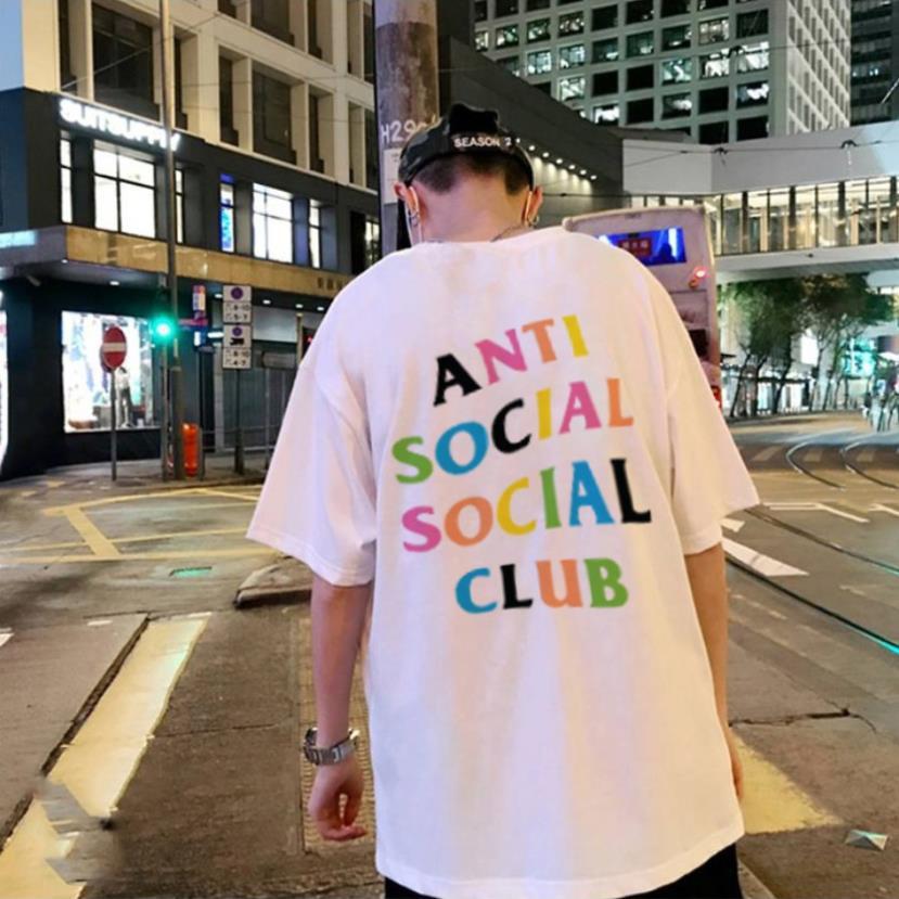 XẢ LỖ Áo Thun Tay Lỡ Unisex Anti Social M2