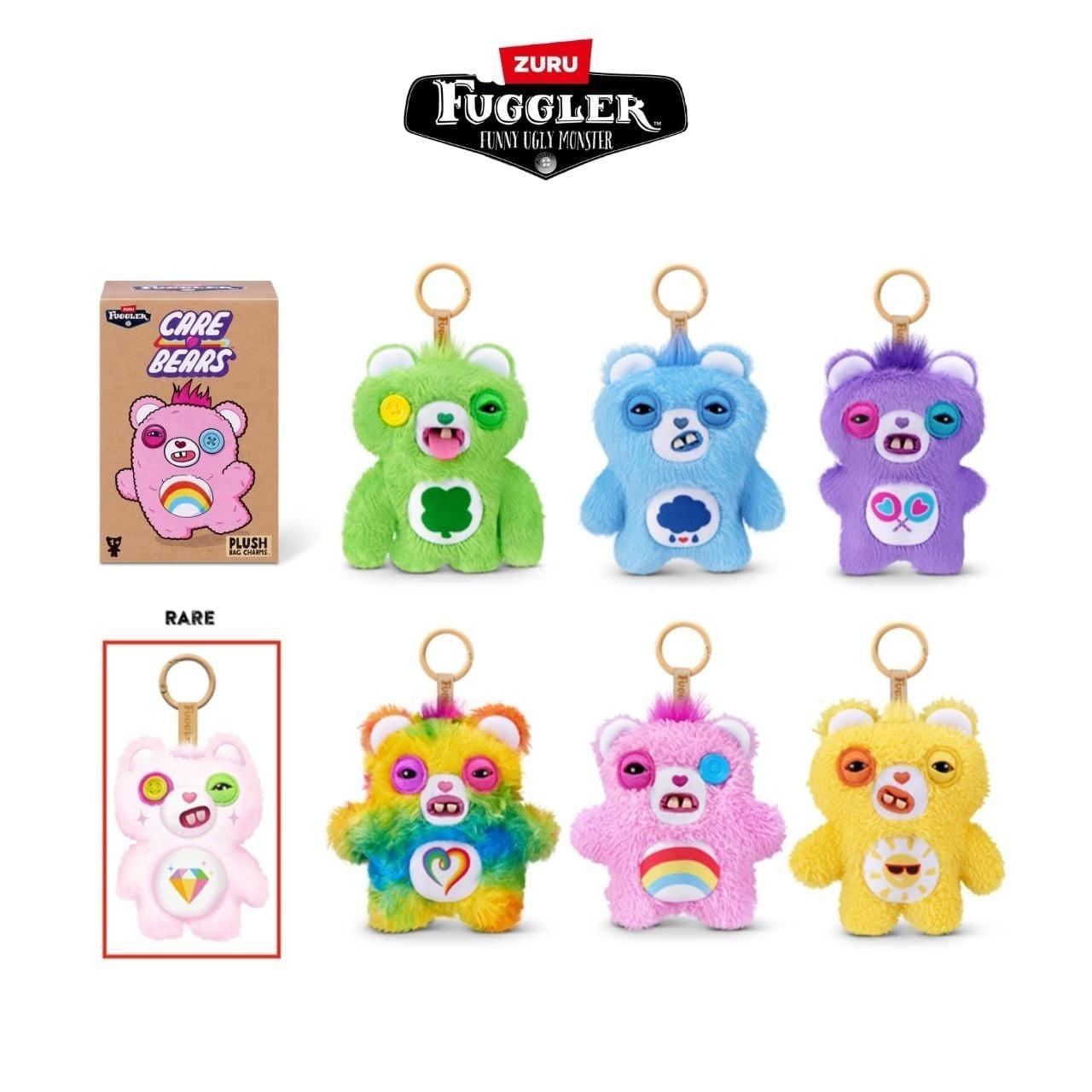 Blindbox Đồ Chơi Sưu Tầm Fuggler Care Bears Keyrings 5 Inch - Zuru Toys 15782