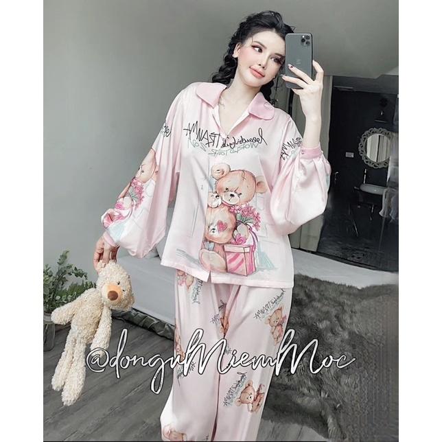 BỘ PYJAMA TAY BỒNG 020 - QUẢNG CHÂU CAO CẤP