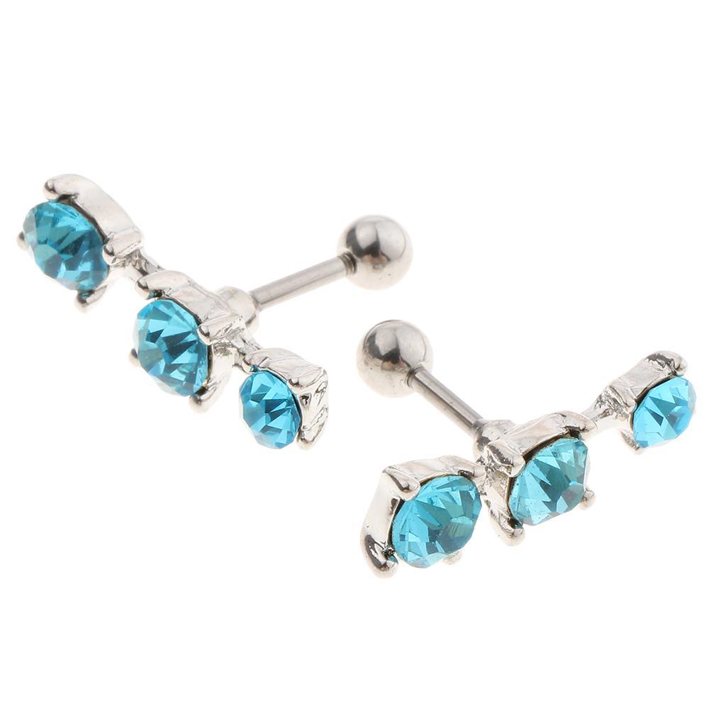 Stainless Steel Ear Ear Studs Bar Piercing Jewelry