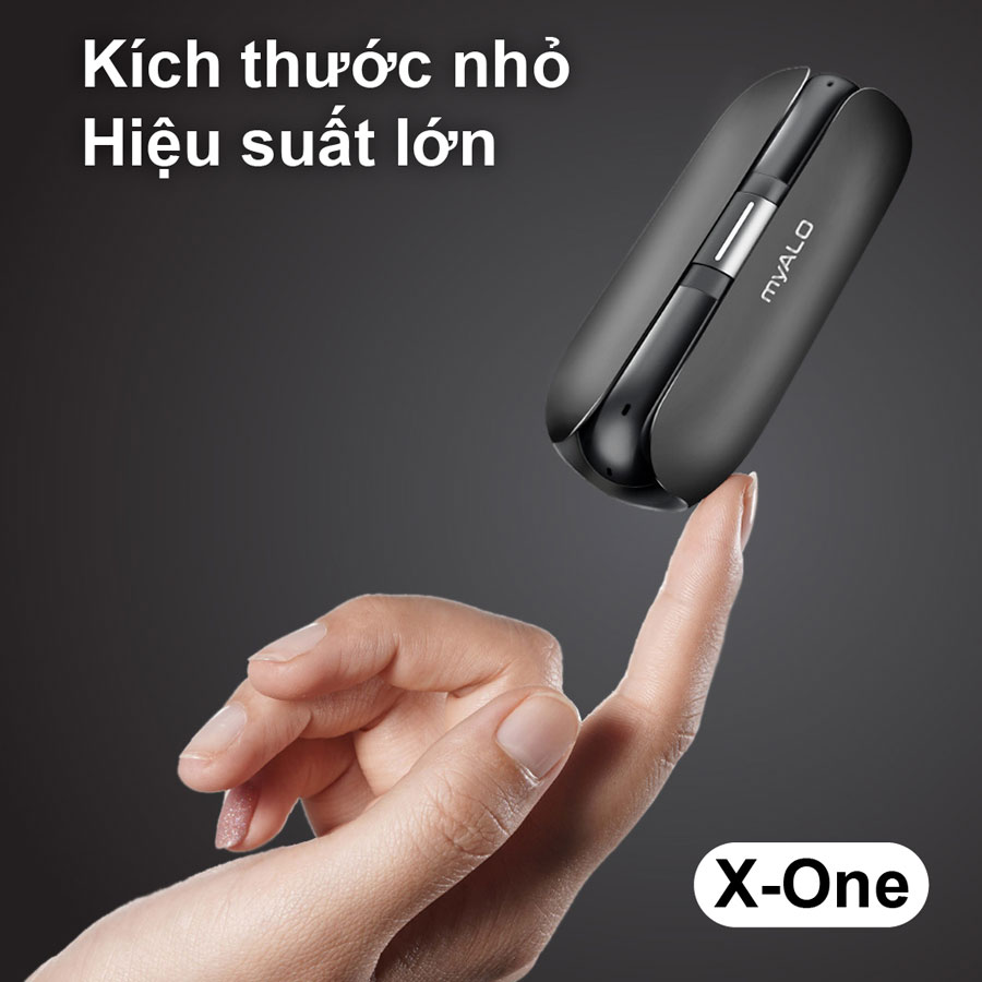 Tai nghe không dây myALO X-One: tai nghe Bluetooth 5.3 | Pin 23 giờ | Chống nước IPX4 | Điều khiển cảm ứng thông minh | Thiết kế trượt mở độc đáo đạt giải thưởng IF Design Award 2022 | Hàng chính hãng