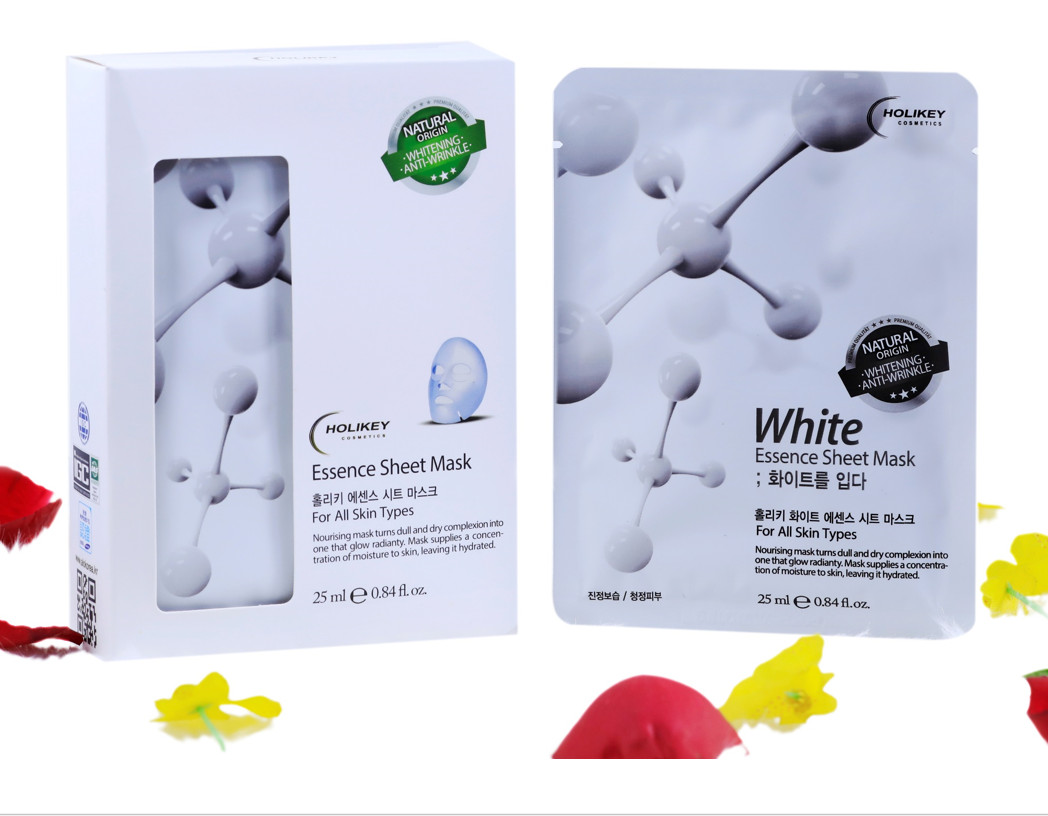 Combo 10 Mặt nạ White làm trắng &amp; cung cấp khoáng chất HOLIKEY Hàn Quốc 25mlx10