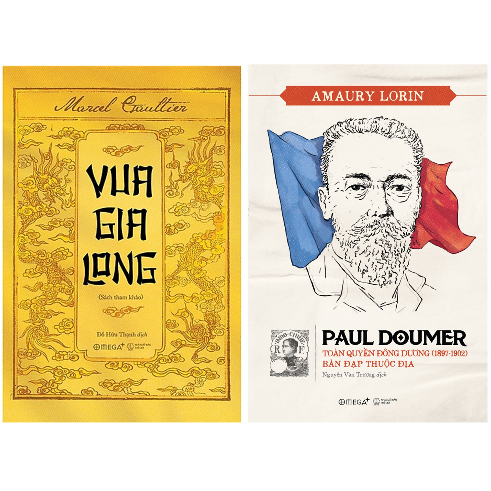 Combo Sách Lịch Sử : Vua Gia Long + Paul Doumer – Toàn Quyền Đông Dương (1897-1902): Bàn Đạp Thuộc Địa