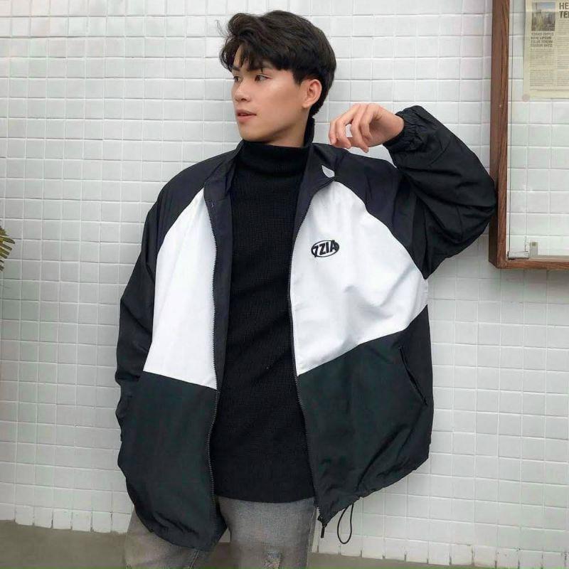 ÁO KHOÁC DÙ BOMBER CAO CỔ 7ZIA