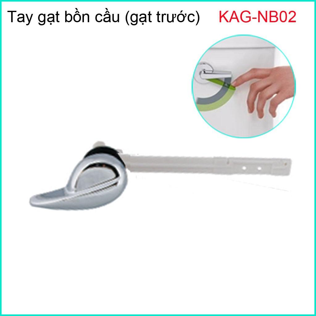 Tay gạt bồn cầu, Tay gạt dùng bàn cầu gạt trước KAG-NB02