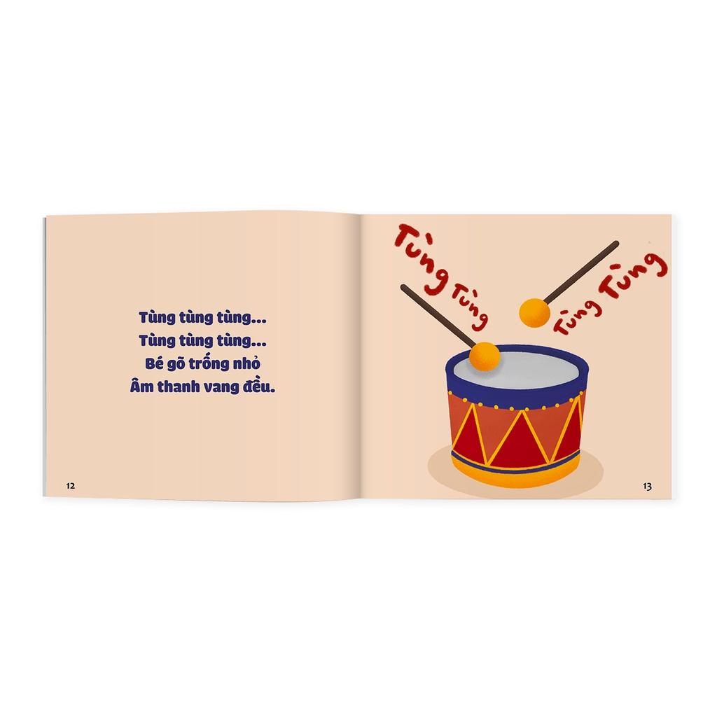 Hình ảnh Ehon Âm thanh quanh bé - Combo 3 cuốn dành cho bé từ 0-6 tuổi - Bản Quyền