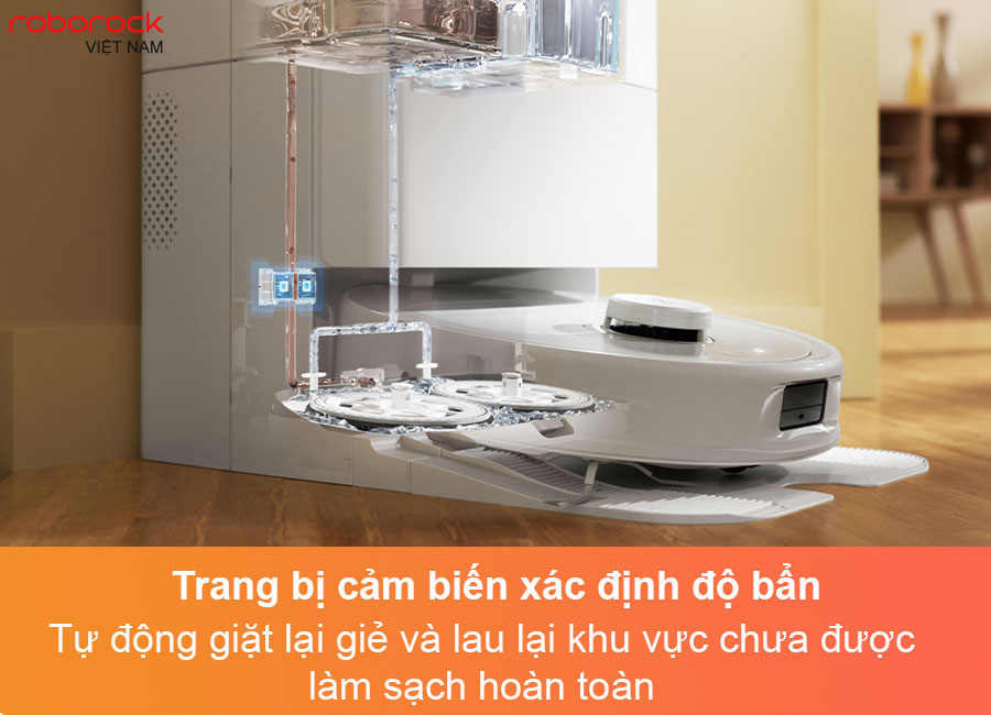 Roborock Q Revo Pro – Robot hút bụi lau nhà Giá rẻ- Hàng Chính Hãng