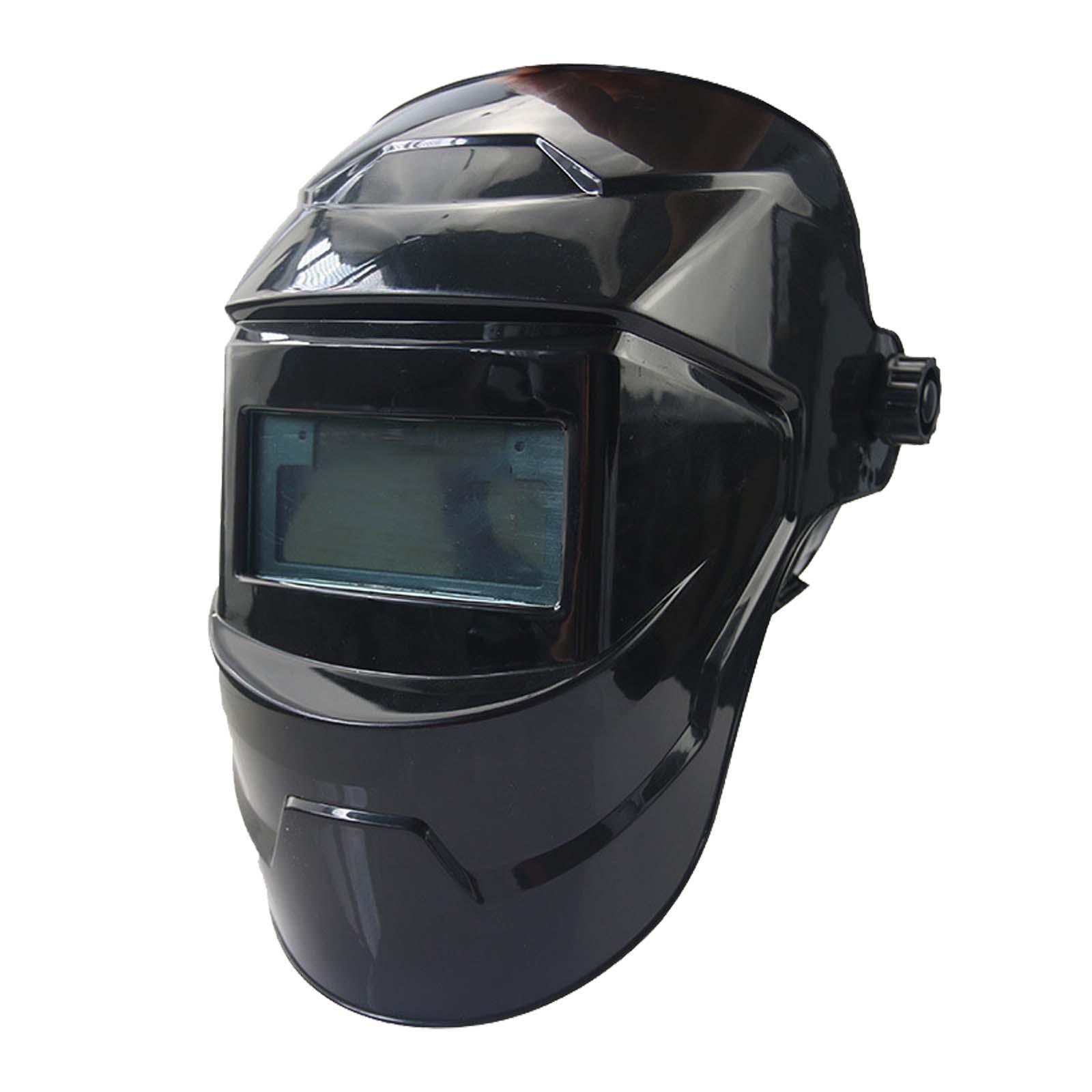 Solar Power Automatic Darkening Welding Wide Adjustable Shade Universal Size Large Viewing Welder for Weld Grinding Welder Mig TIG