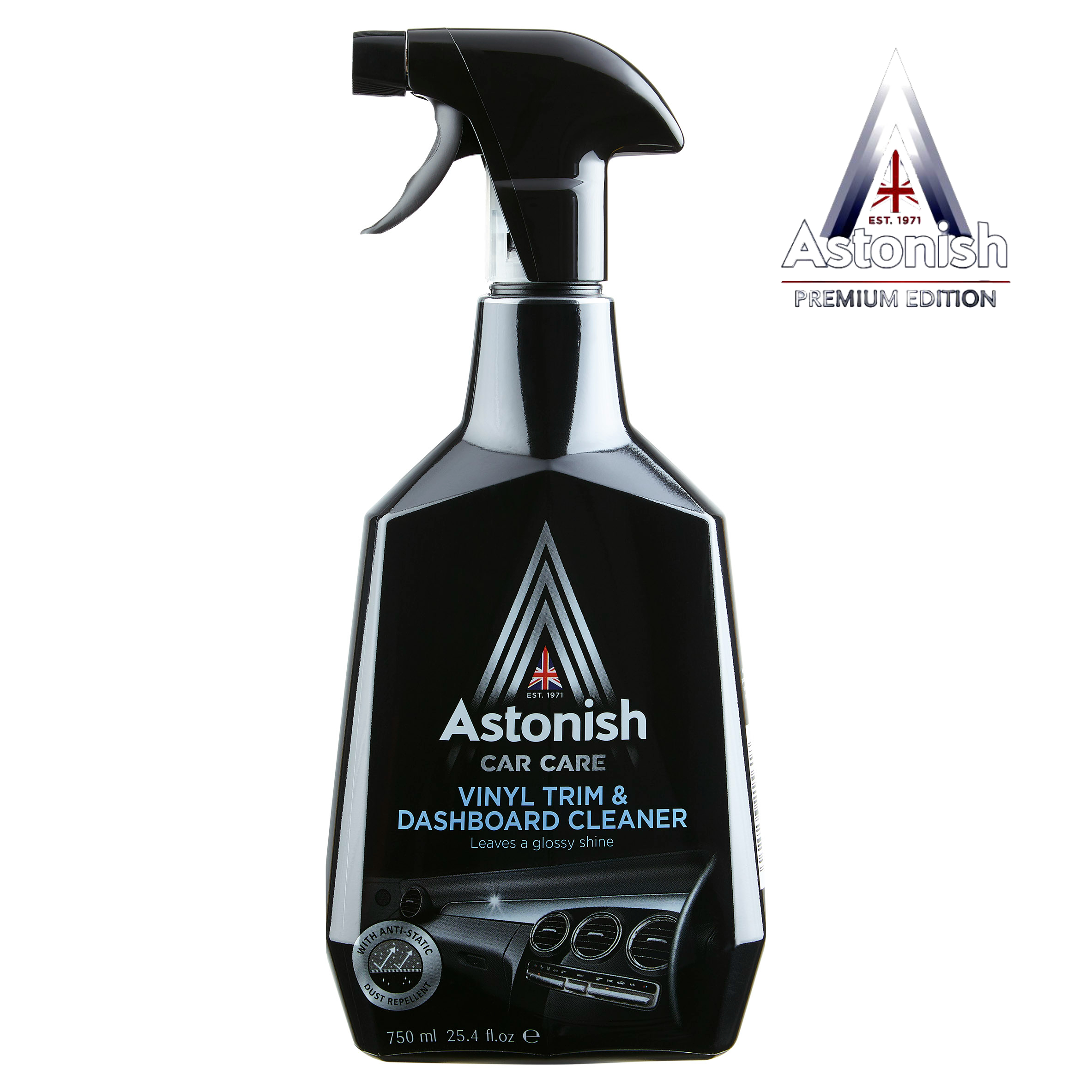 BÌNH XỊT VỆ SINH BẢNG ĐỒNG HỒ TAPLÔ VÀ NỘI THẤT XE ÔTÔ ASTONISH C1561 (750ML)