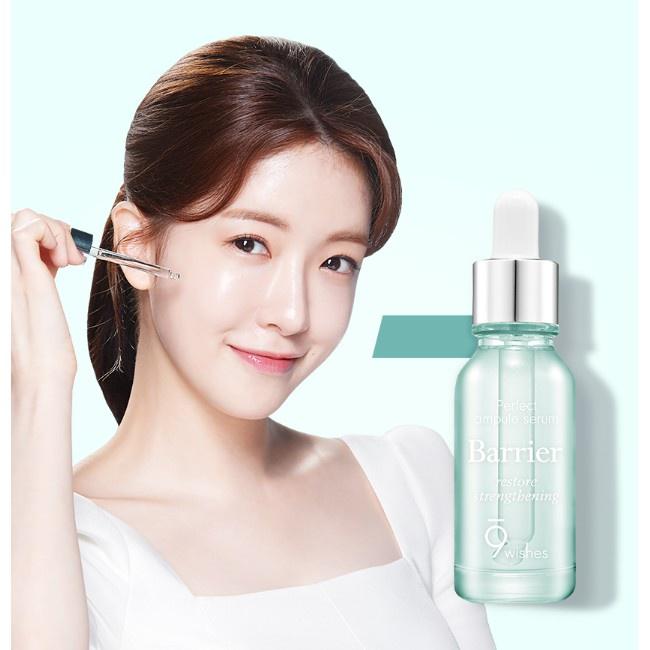 Tinh chất trẻ hóa 9 Wishes Barrier Ampule Serum Hàn Quốc 25ml