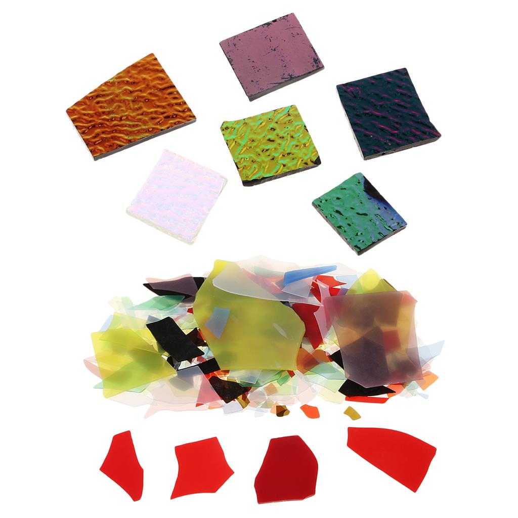 4x28g Fusible Glass Fusing Glass Confetti Microwave Kiln Glass Fusing Supplies