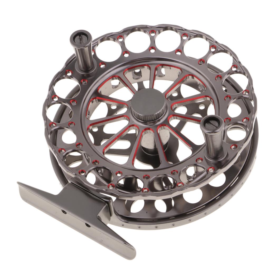 Portable Full Metal Fly Reel Ice Fishing Reel Raft Fishing Wheel Raft Wheel