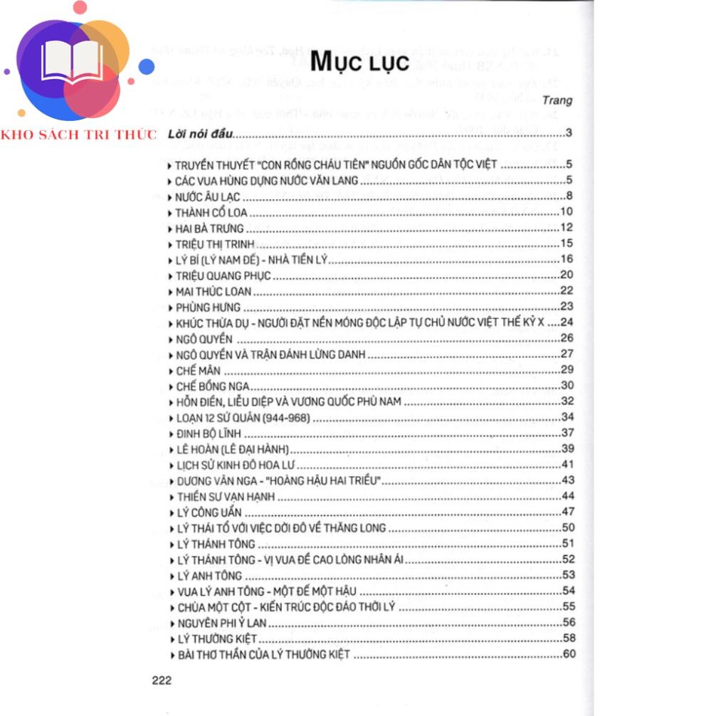 Sách - những mẩu chuyện thú vị trong lịch sử việt nam